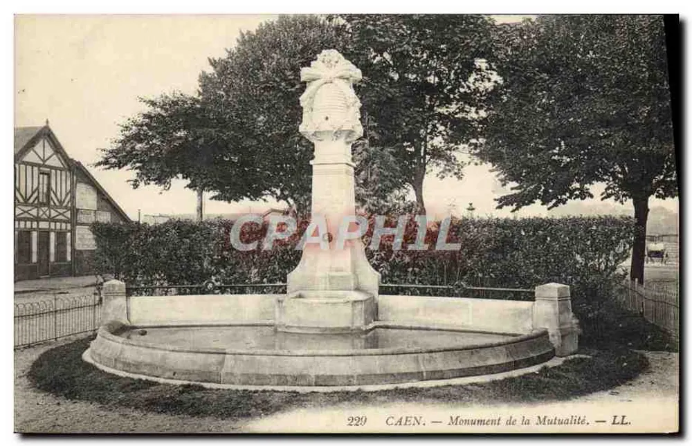 Caen — Monument da Mutualidade — LL, n° 229 - Frente