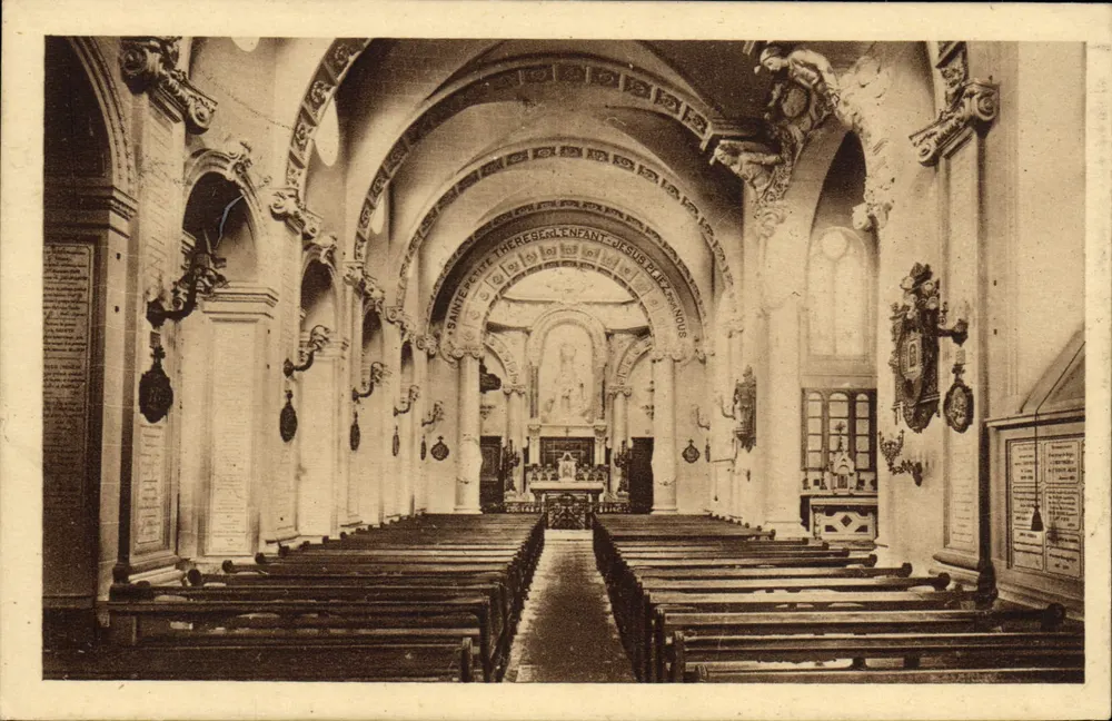 Innenraum der Karthäuserkirche in Lisieux — n°4 - Vorderseite