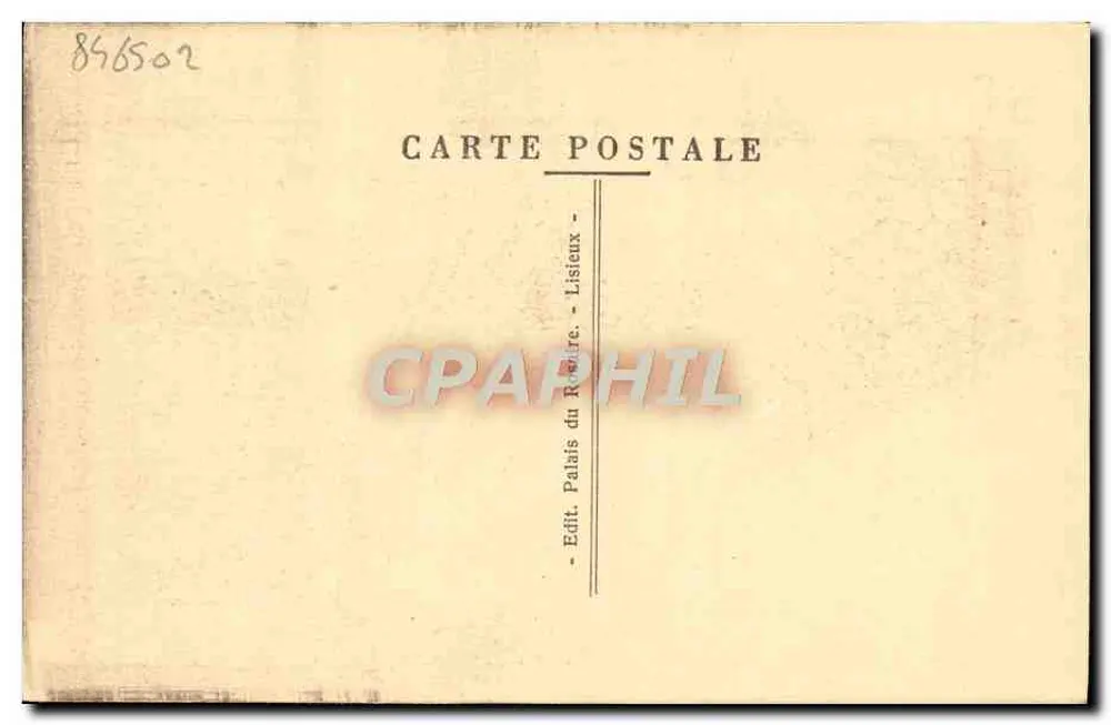 Lisieux — Cappella e Statua del Carmelo — Palaisson Rosaire - Verso