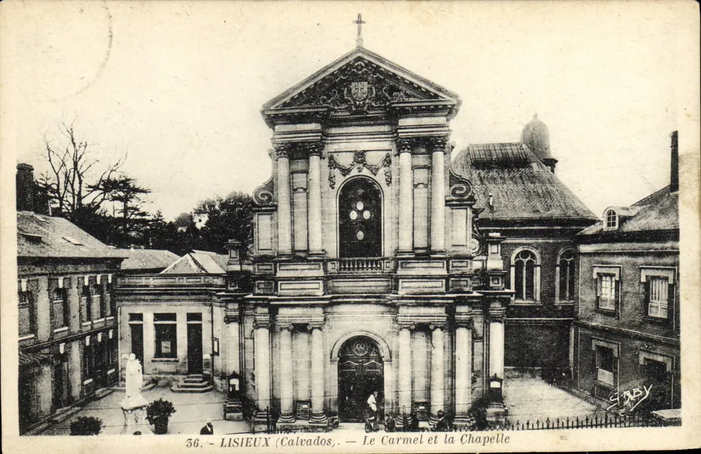 Lisieux (Calvados) — O Carmelo e a Capela — G. DUBY - Frente