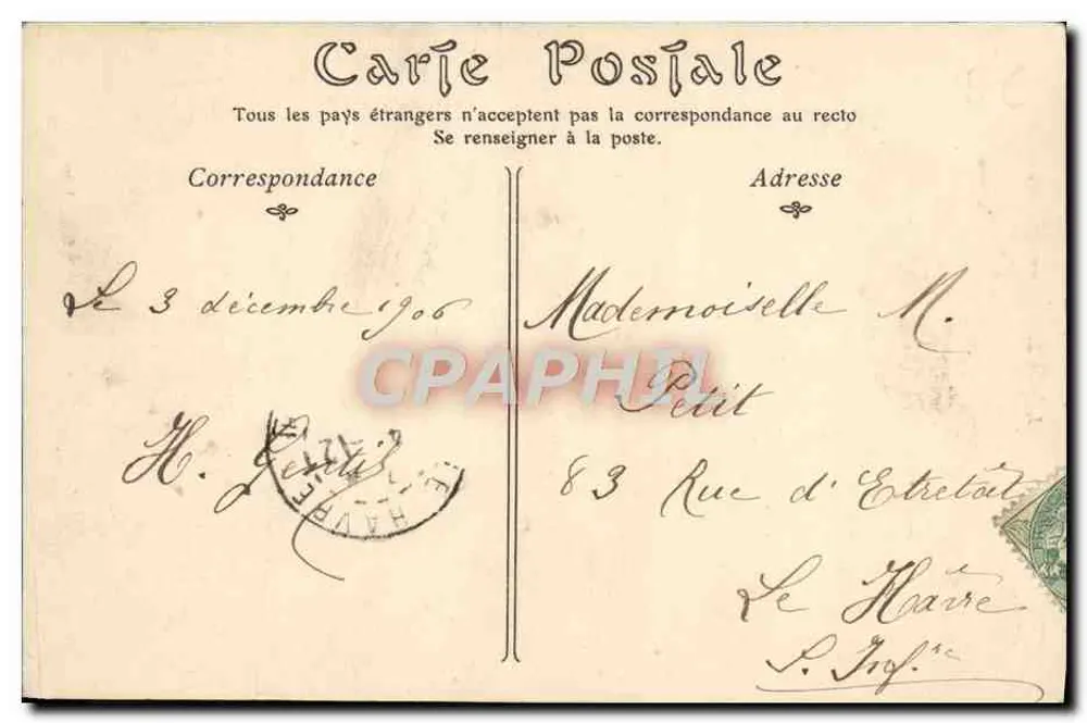 Lisieux — Cour de Charlotte Corday — NB Phor - Verso