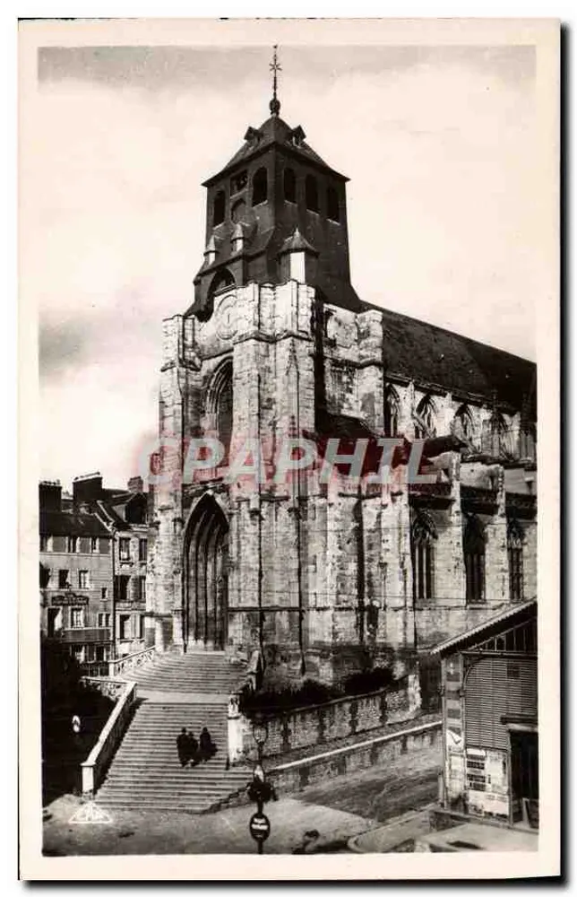 Lisieux - A Igreja de São Jacó — Fotografia Verdadeira — C.A.P. Paris - Frente