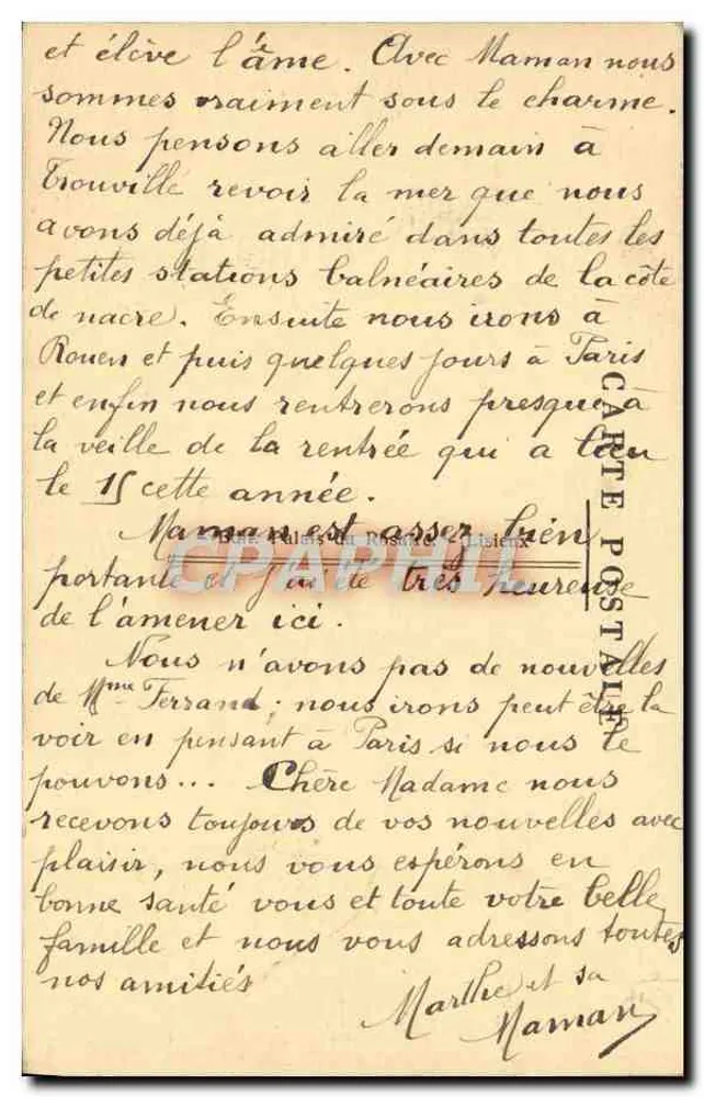 Lisieux — Igreja de São Jacó — Editor: F. & C. Boitier - Verso