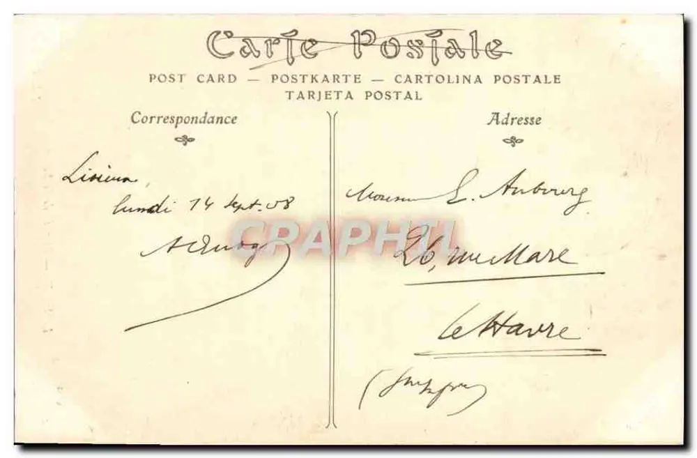 LISIEUX — Manoir de la Salamandre — A.G. ND Pbot. - Verso