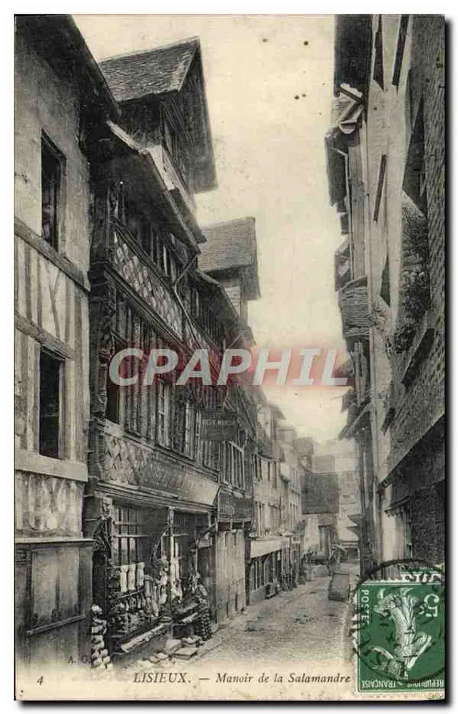 Lisieux — Château da Salamandra — A. O. editor, n°4 - Frente