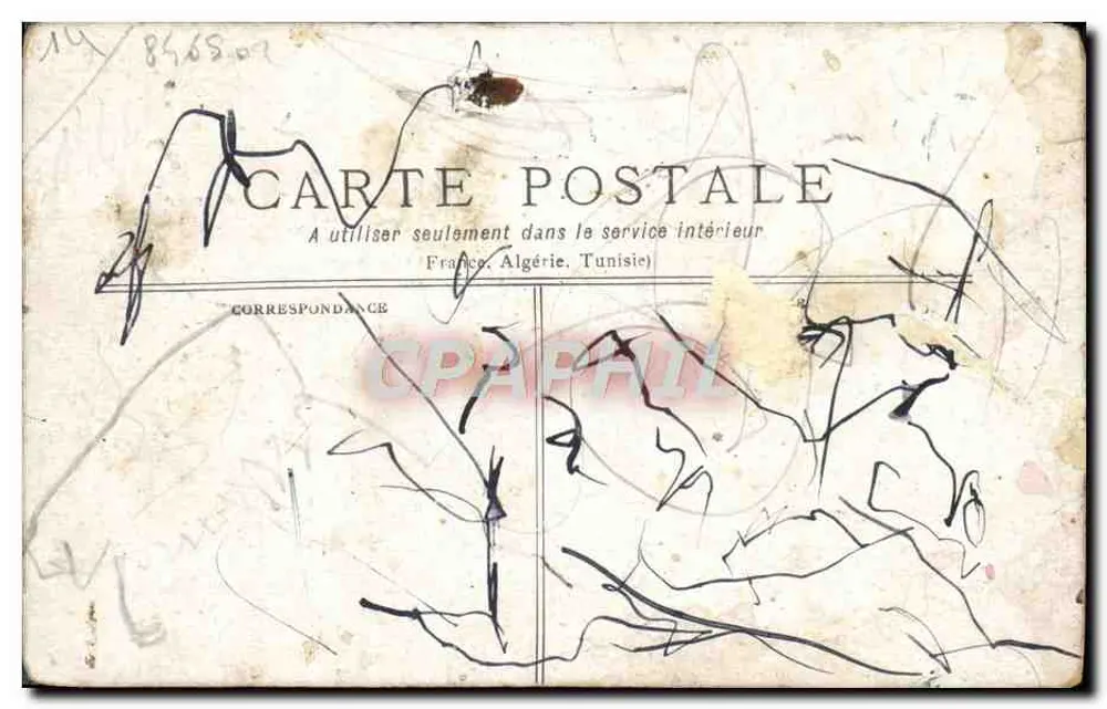 Marché aux Bestiaux à Lísieux — scène animée avec vaches et foule — éditeur impr. L. Lévy, n° 8465 - Reverso