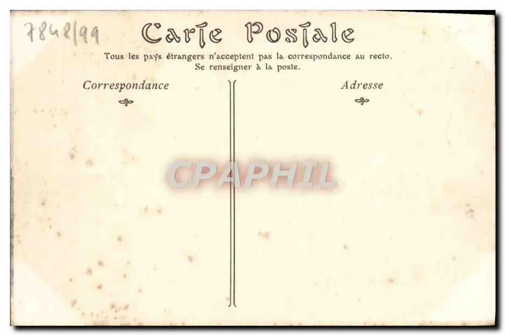 Lisieux — Place Thiers und die Kathedrale — ND Phot - Rückseite