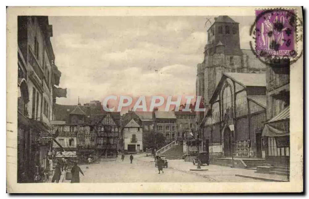 Lisieux — Praça do Mercado do Manteiga — editor anônimo, n° 65 - Frente