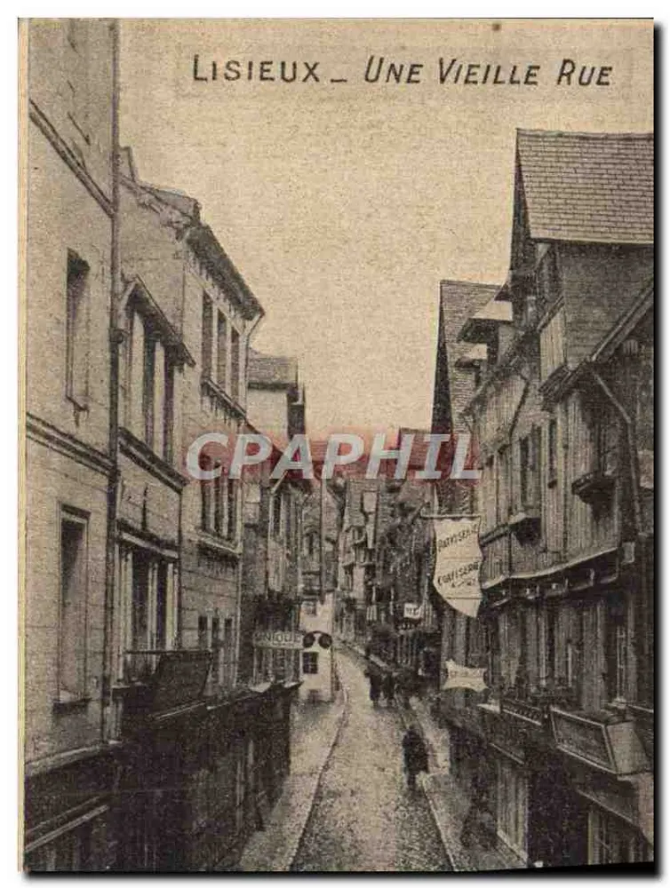 Lisieux — Uma Velha Rua - Frente