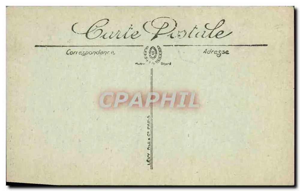 Lisieux — A Rue aux Feuves — Edição Artística, Alberti Grente, Lisieux - Verso