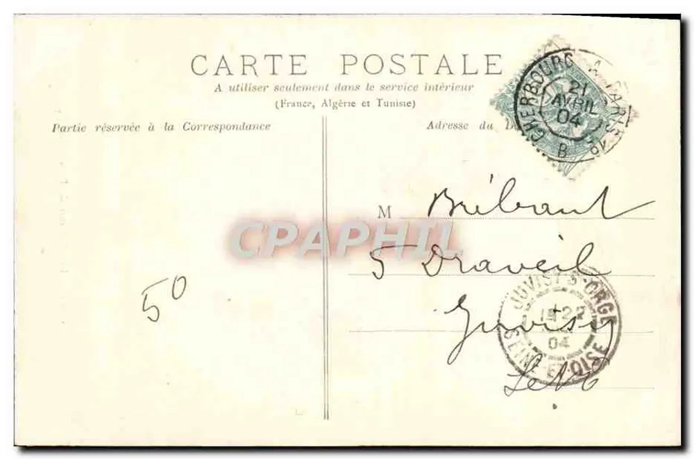Caen — Les Maisons de Bois — L. D. - Verso