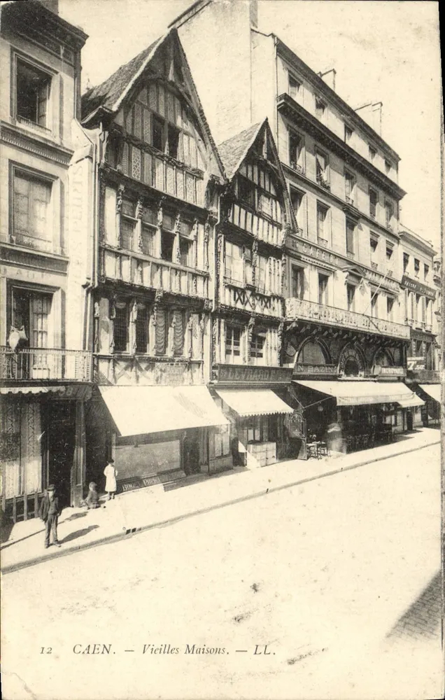 Caen — Velhas Casas — LL. - Frente