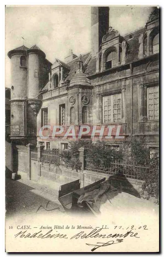 Caen — Ehemaliges Hotel de la Monnaie — LL. 17.12.02 - Vorderseite
