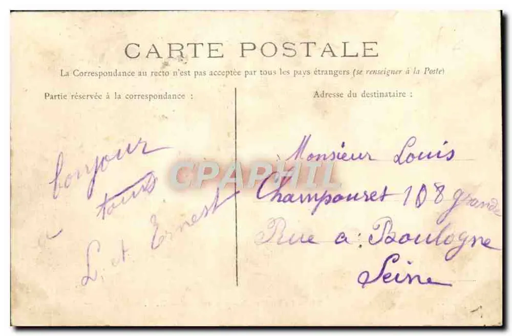CAEN — La Prairie (Champ de Courses) — L. D. - Verso