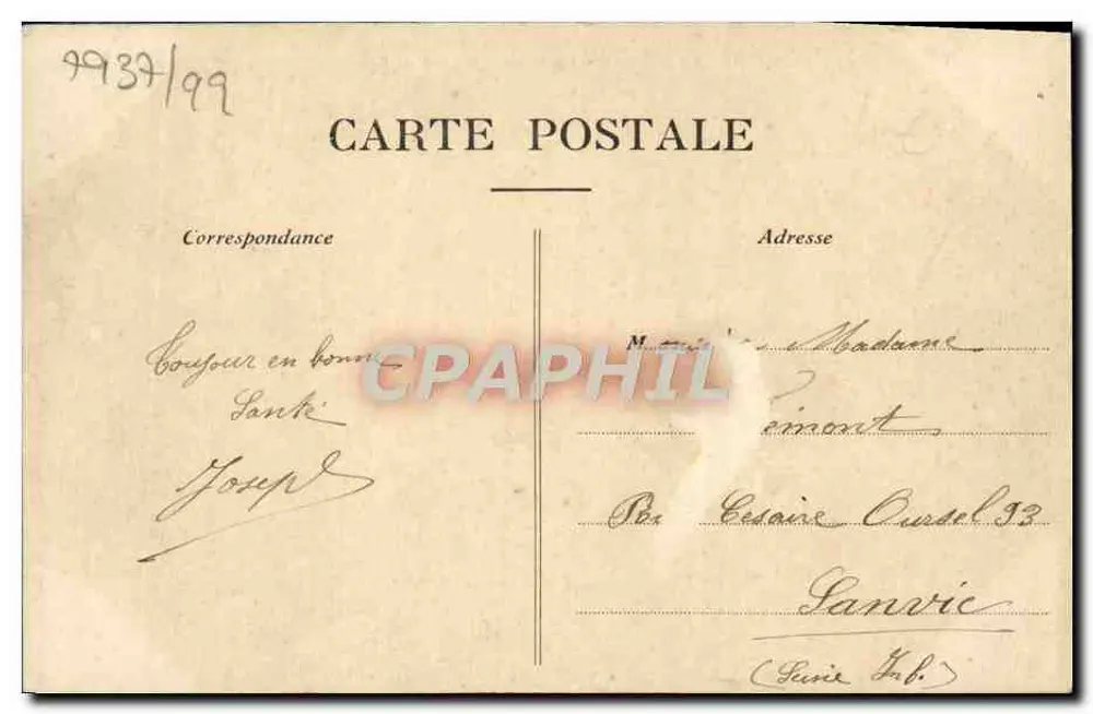 CAEN — Le Château — Porte de Secours et Caserne Lefèvre — Éditeur : CPAPHIL, n° 157 - Rückseite