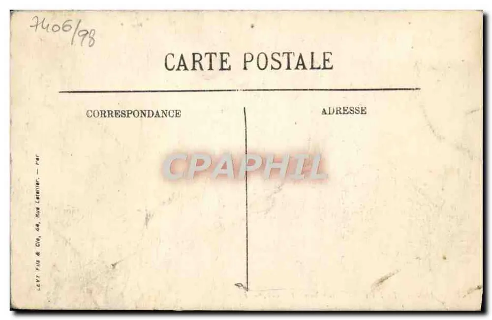 Caen — Il Liceo e la Chiesa di San Etienne — LL. n°147 - Verso