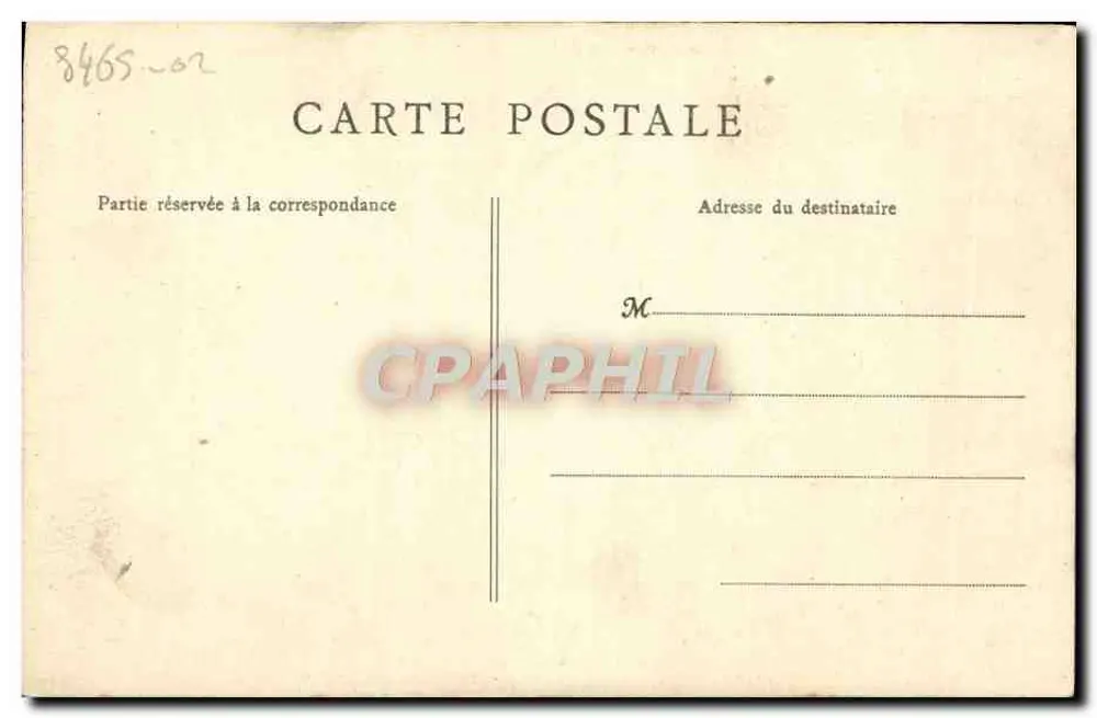 Caen — Igreja de São Pedro (fachada) — B. F., Paris - Verso
