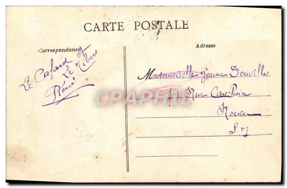 Caen - Abside da Igreja de São Pedro — editor L D, n° 48 - Verso