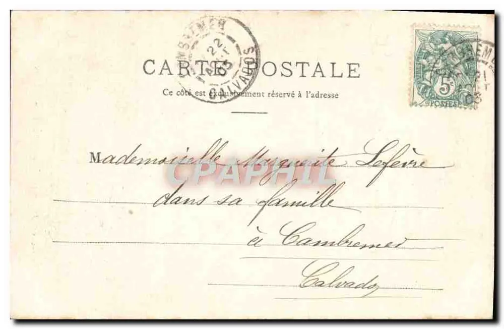 Caen — Abside da Igreja de São Pedro — L. D. - Verso