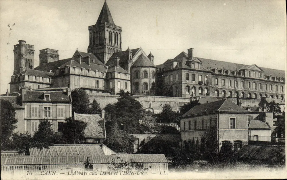 Caen — Abbaye aux Dames und Hôtel-Dieu — LL. — n°70 - Vorderseite