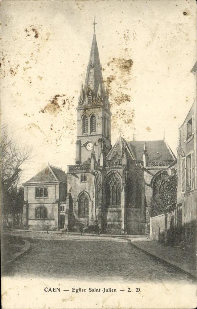 Caen — Église Saint-Julien — Z. D. - Frente