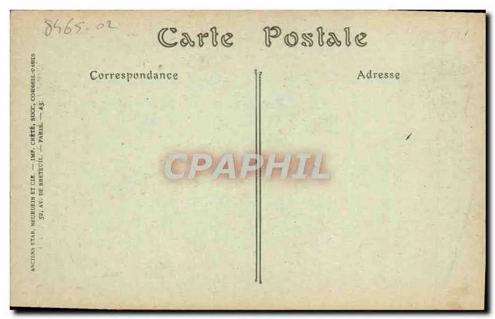 CAEN — As margens do Orne, o Cour Cafarelli - Verso