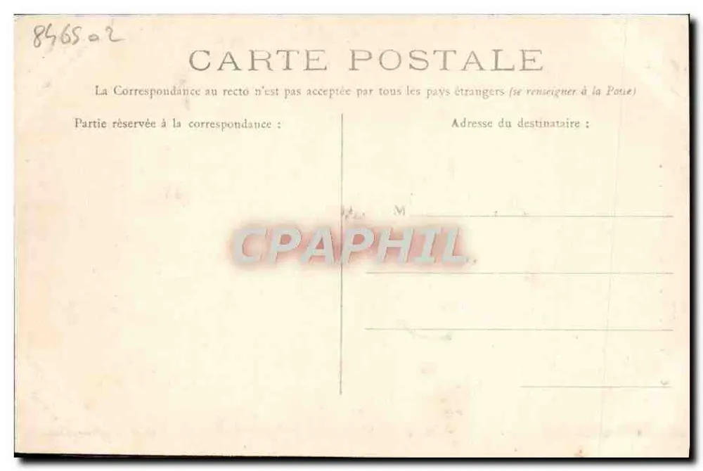 CAEN — Wejście na zamek — L. D. - Rewers