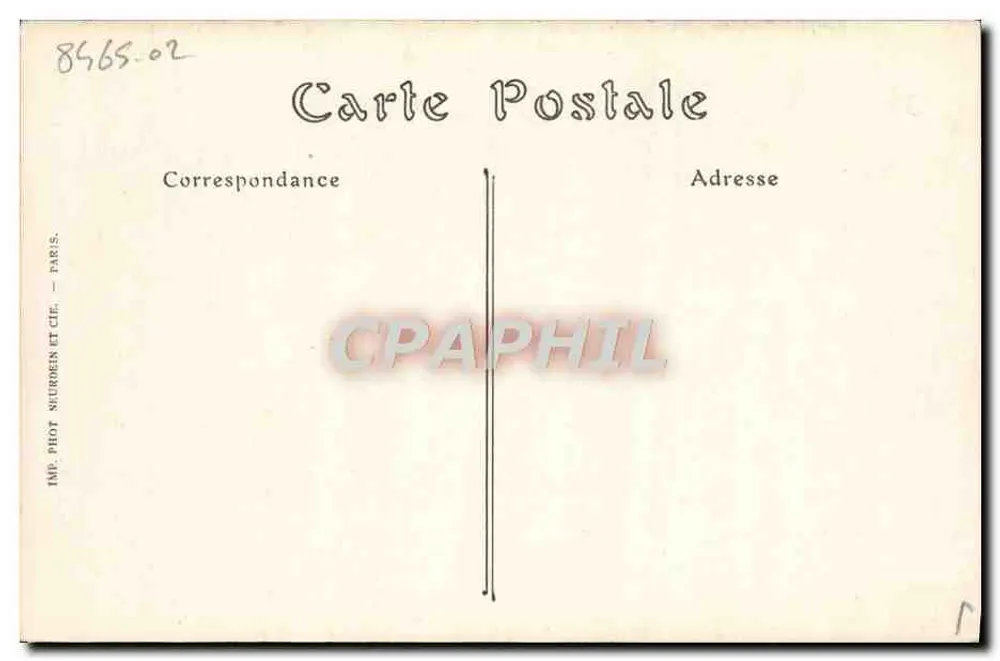 CAEN — O Castelo, Porta chamada de Secours — ND. Fot. - Verso