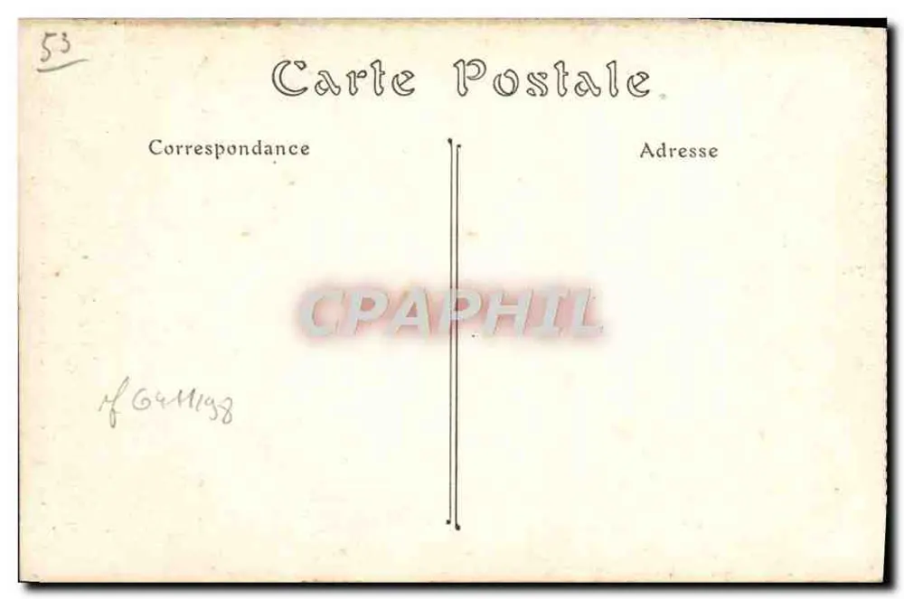 CAEN — O Castelo. Porta chamada de Secours — ND. Fot. - Verso