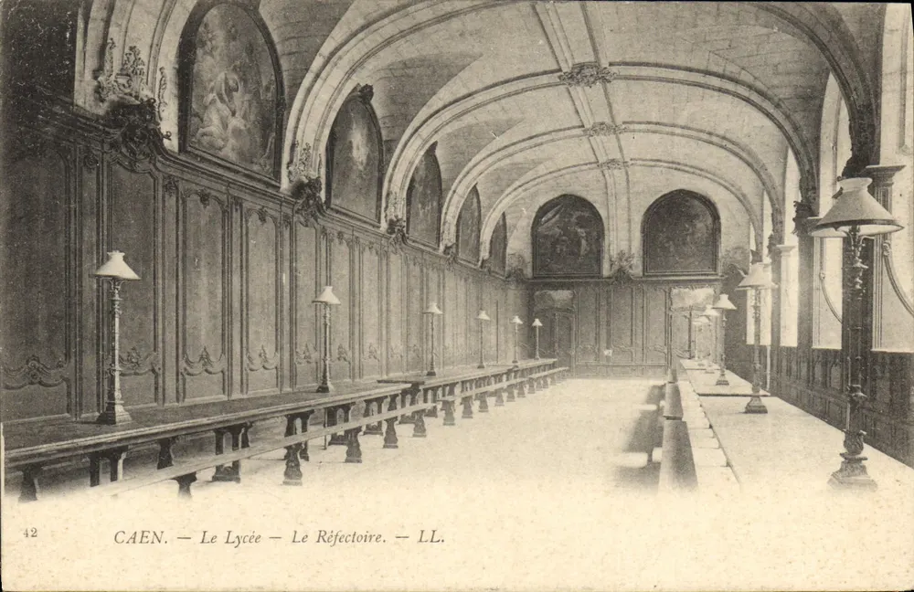 Caen — Het Lyceum — Het Refectoire — LL. - Voorkant