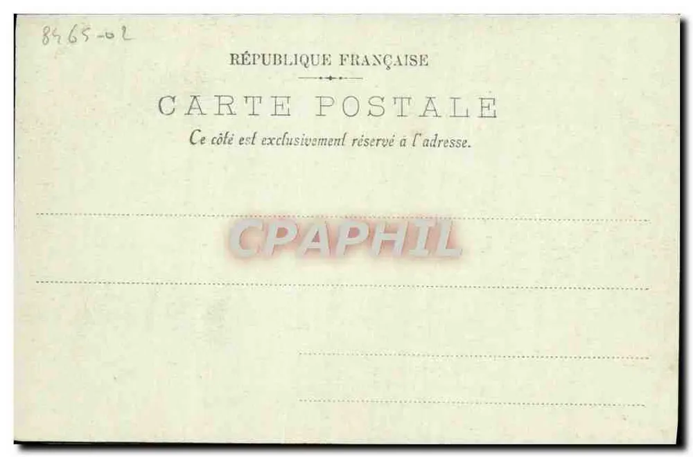 Caen — Het Lyceum — Het Refectoire — LL. - Achterkant