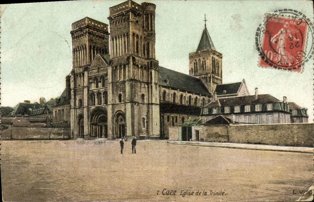 Caen — Igreja da Trindade — L.V. Foto - Frente