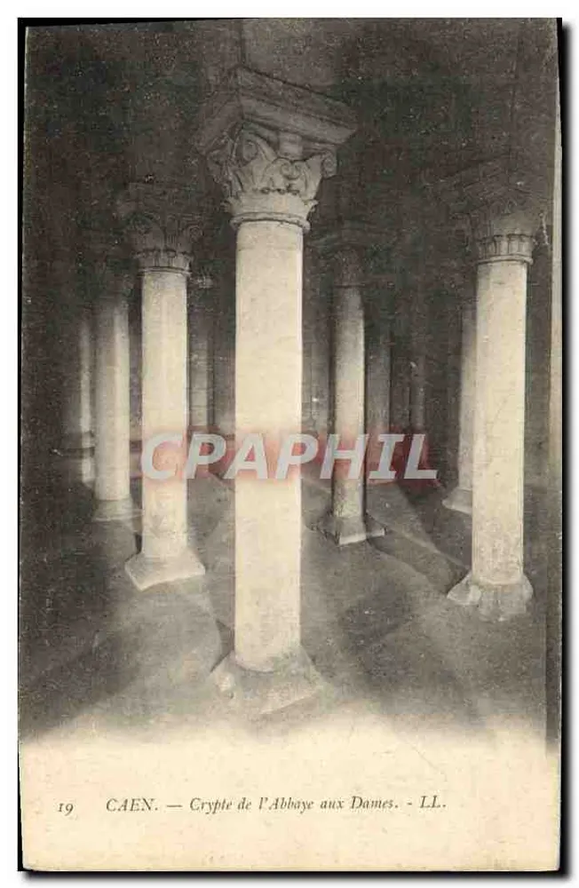 Caen — Cripta da Abadia das Damas — LL. - Frente