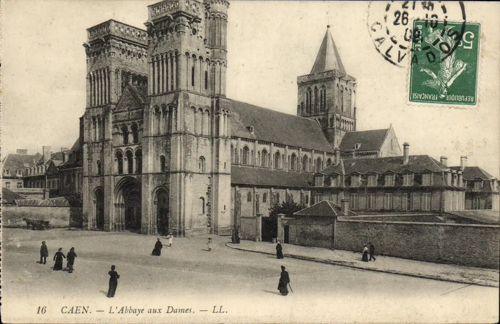 CAEN — L'Abbaye aux Dames — LL. — n°16 - Frente