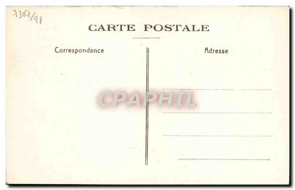 Caen — Igreja da Trindade — A Cripta — Foto Delassalle e Coron - Verso