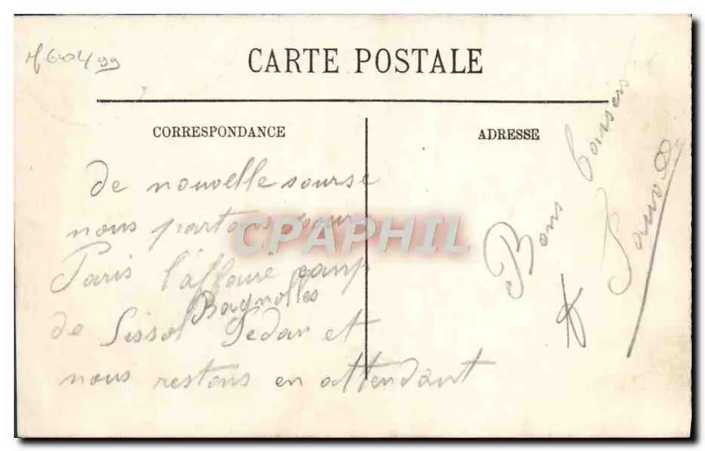Caen — A Igreja de Nossa Senhora — LL. n°28 - Verso