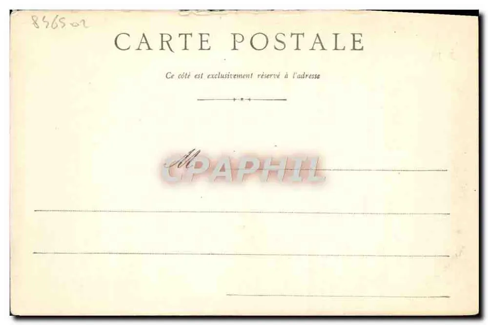 Caen — Église Notre-Dame — éditeur anonyme, n° de série 856502 - Verso