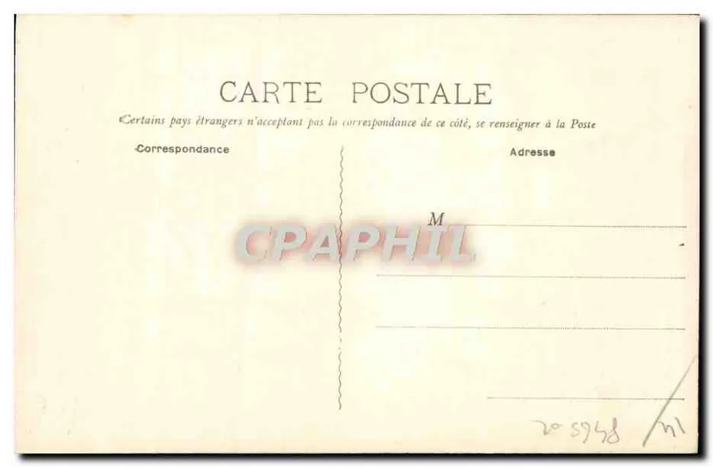 Caen — Igreja de São Etienne — Coleção M. D. - Verso