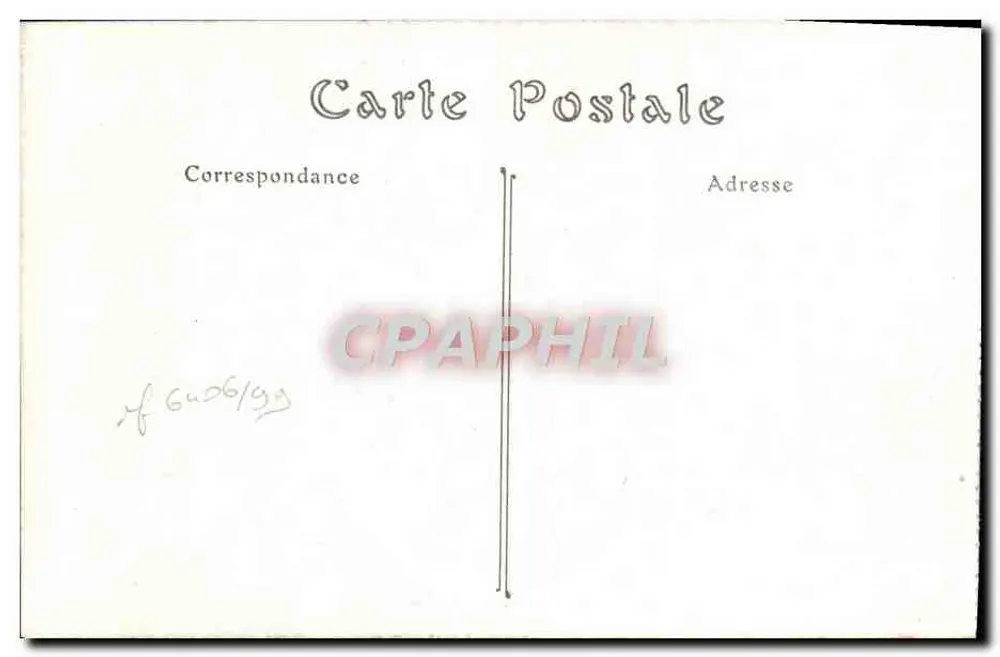 Caen — Kirche Saint-Étienne, Abtei der Männer. Seite des Apsiskuppels — ND. Foto. - Rückseite