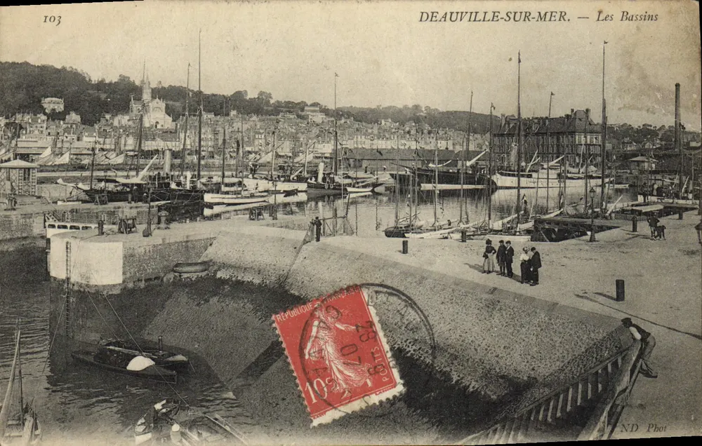 Deauville-sur-Mer — Die Basins — ND Phot - Vorderseite