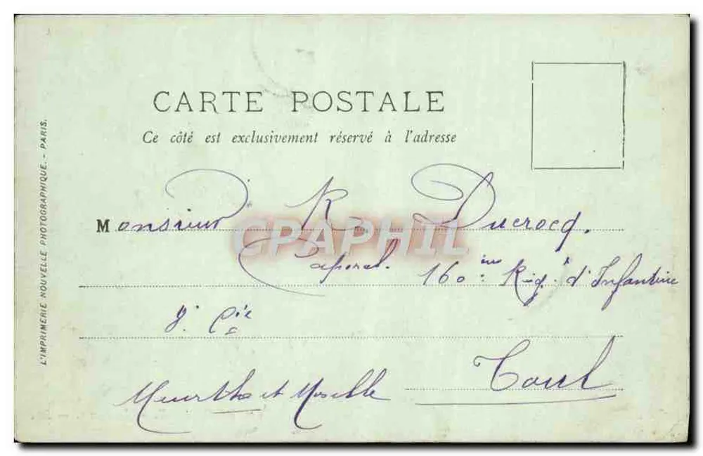 Trouville-Deauville — Der Hafen — LL. — G. de Jourdey - Rückseite