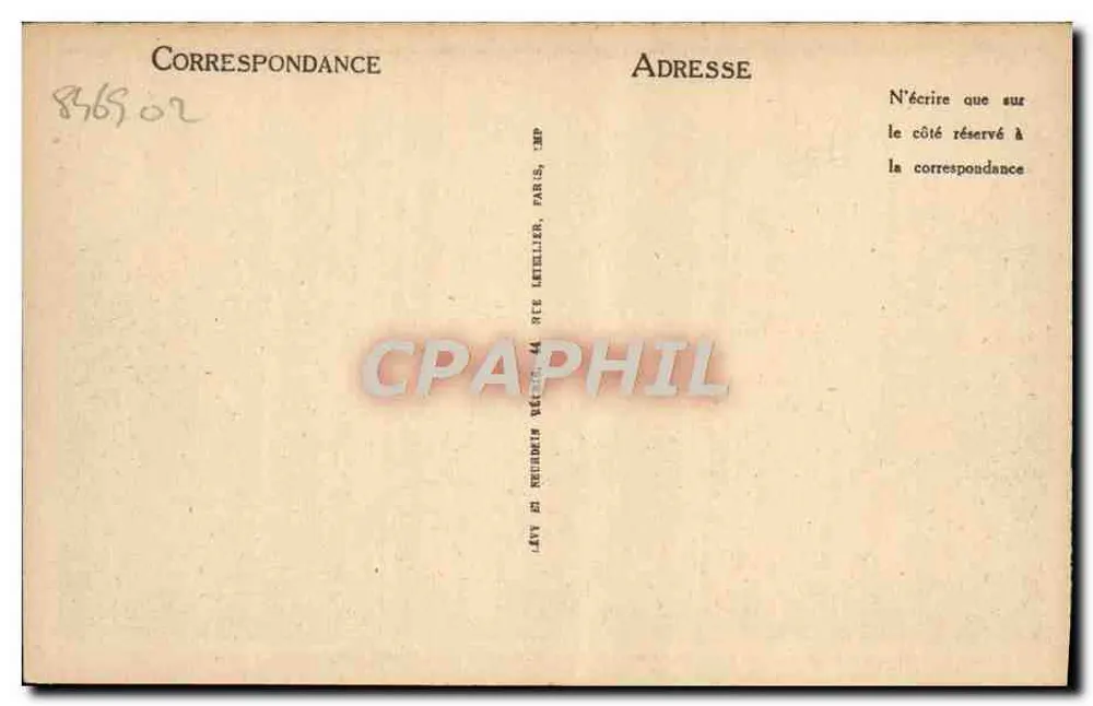 Deauville, Die Blühende Strände — Die Freizeit-Yachten — LL, n° 255 - Rückseite