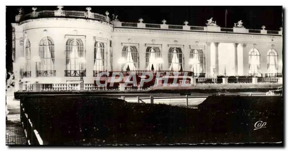 Deauville - Blütenstrand - Das beleuchtete Casino — C.A.P. Paris (159) - Vorderseite