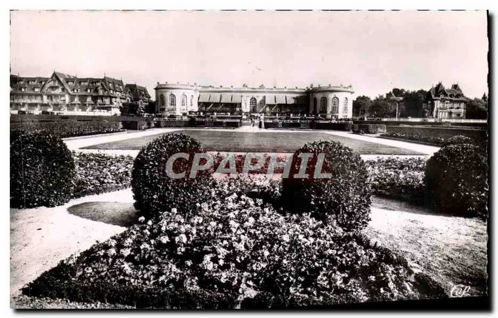 Deauville - Blütenstrand - Das Casino und die Gärten — (G. Wybo, arch.) — Réal-Photo, Paris - Vorderseite
