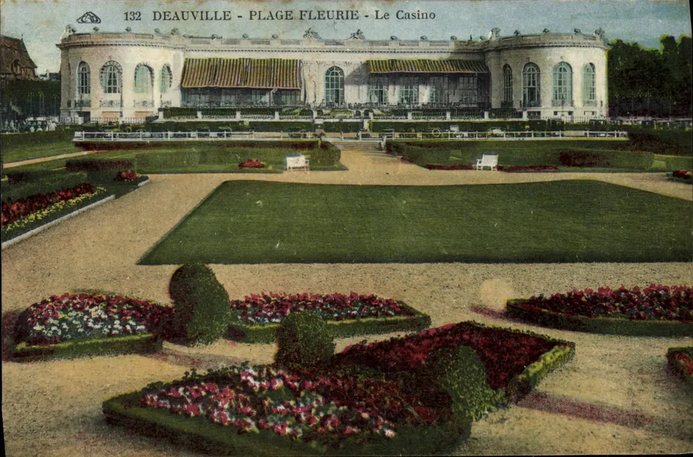 Deauville - Blütenstrand - Das Casino — Verlag Alsace-Enne der Anzeigephil - Vorderseite