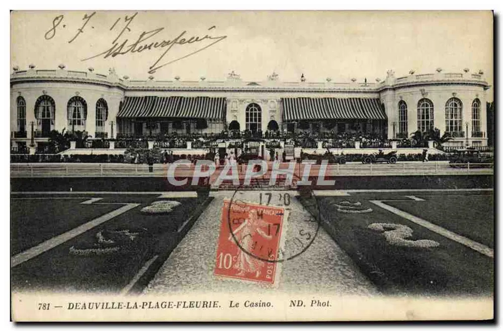 Deauville-La-Plage-Fleurie — Das Casino — ND. Foto. - Vorderseite