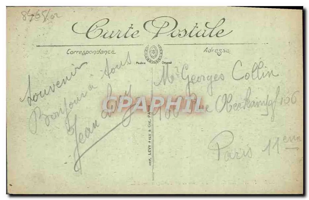 Deauville — Das Casino und die Parterres — LL. n° 331 - Rückseite