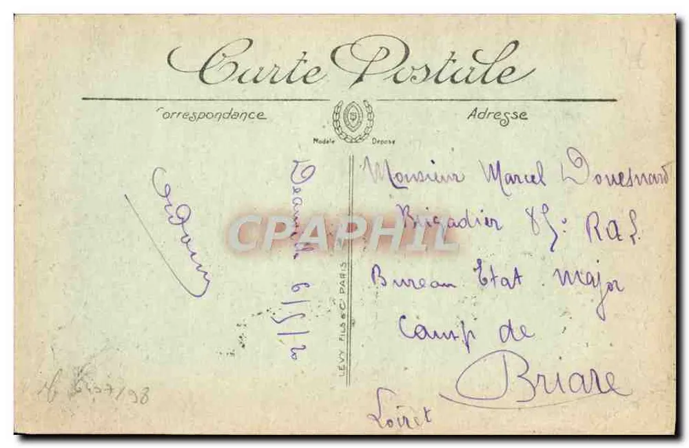 Deauville — Das Casino und die Gärten — LL, n° 282 - Rückseite