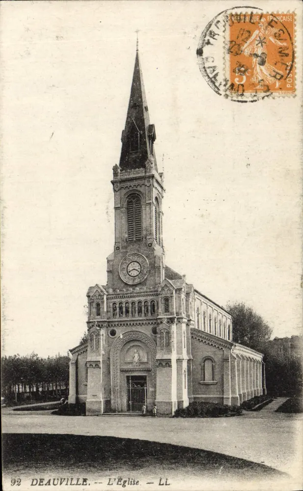 Deauville — A Igreja — LL - Frente