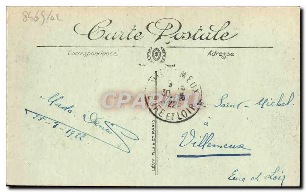 Deauville — A Igreja — LL - Verso